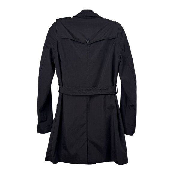 G’Urban By Gemo Classic Double Breasted Belted Trench Coat Made in France Size S - Picture 3 of 7